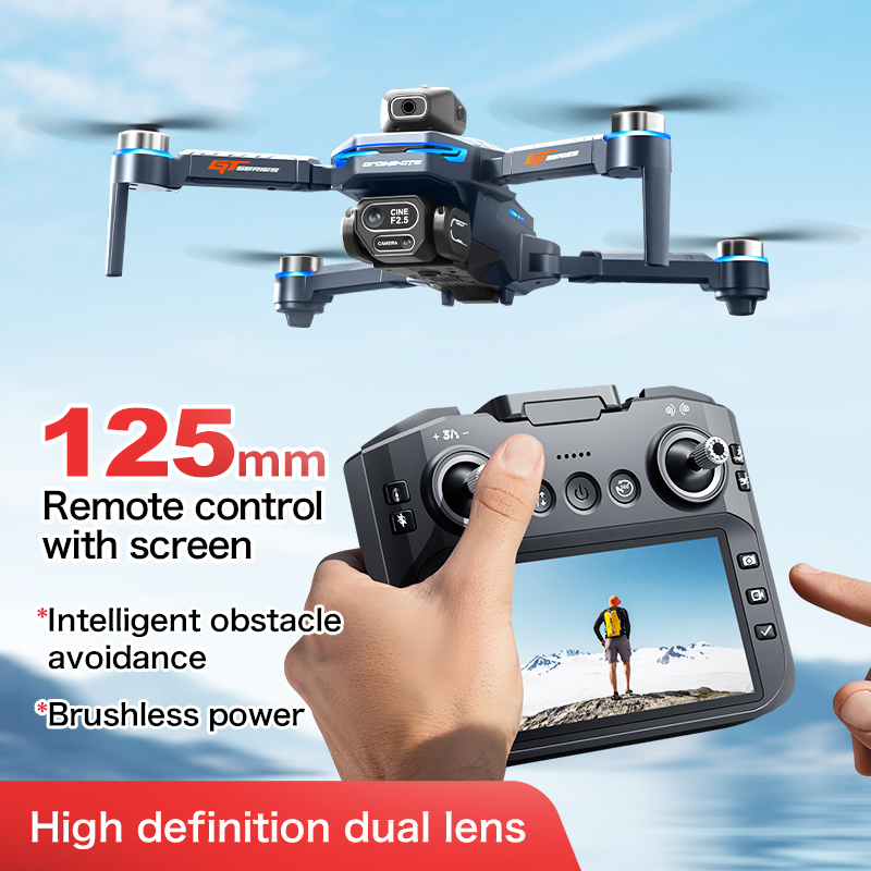 Drone Udara GT8 Penghindar Rin - Drone Battery Box ulasan dan harga