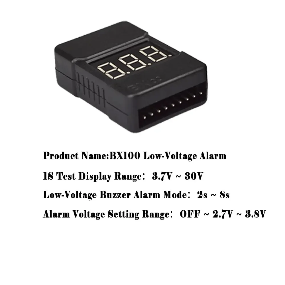 BX100 1-8S Penguji Tegangan Ba - Drone Battery Alarm ulasan dan harga