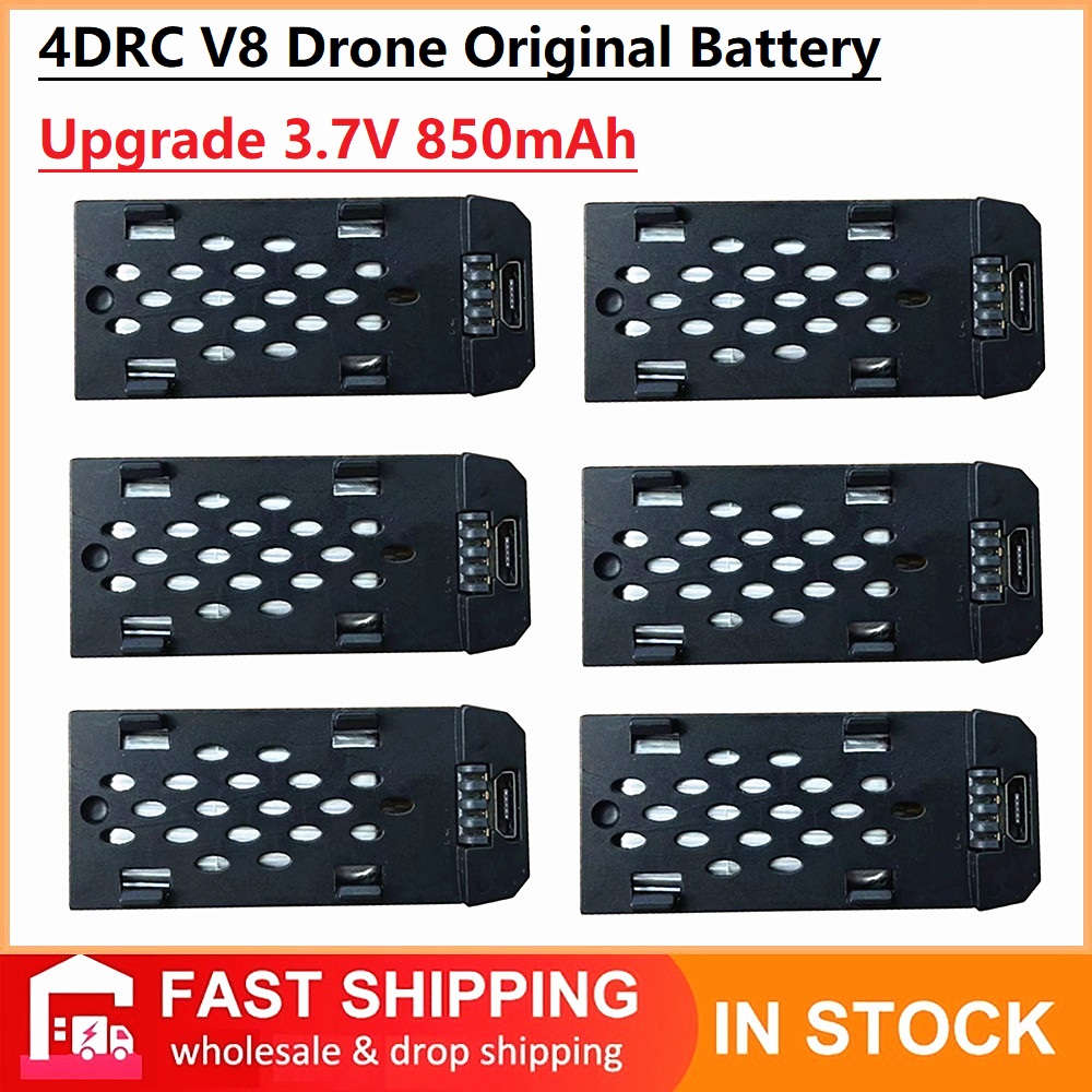 Drone 4DRC V8 baterai asli 3.7 - Drone Battery Lipo ulasan dan harga