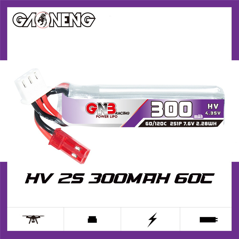 GAONENG GNB 2S 7.6V 300mAh 60C - Drone Battery Plate ulasan dan harga