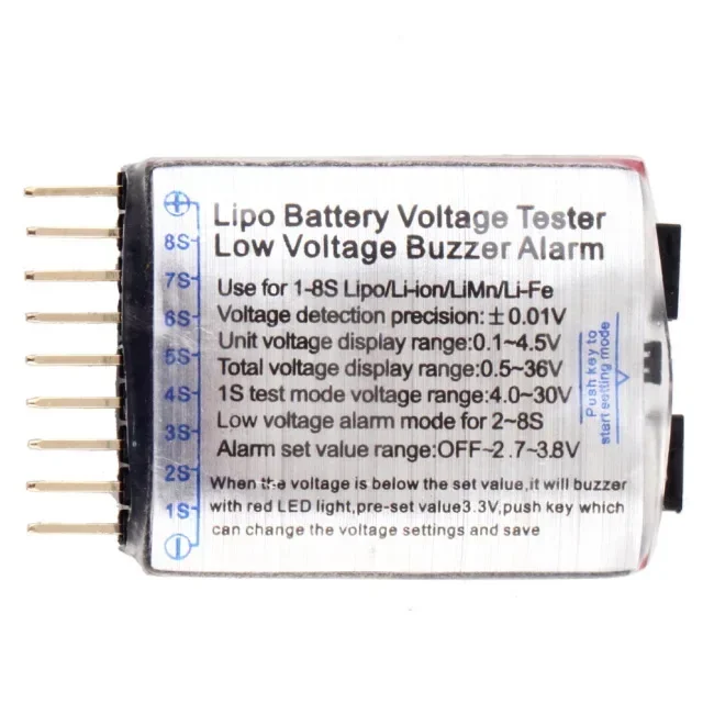 1/2/5 Buah Baterai Tampilan Vo - Drone Battery Alarm ulasan dan harga
