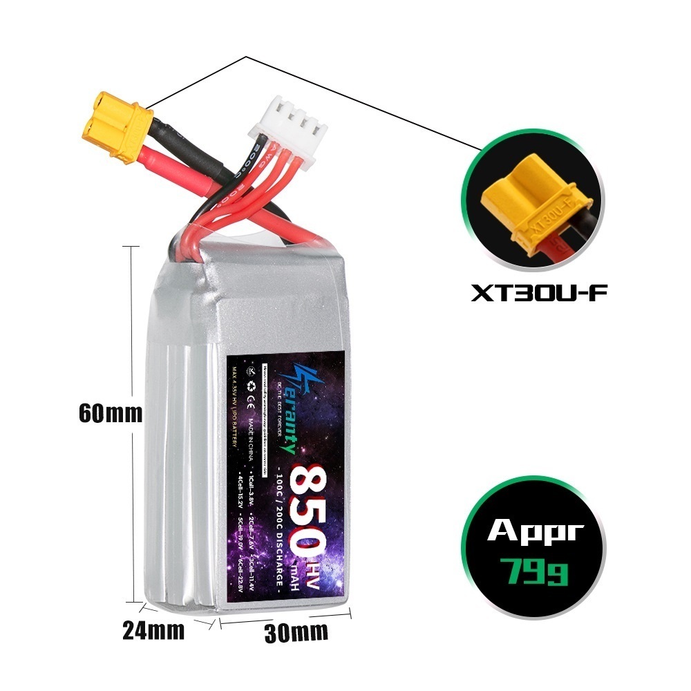TERANTY 3S 11.4V baterai Lipo, - Drone Battery Lipo ulasan dan harga